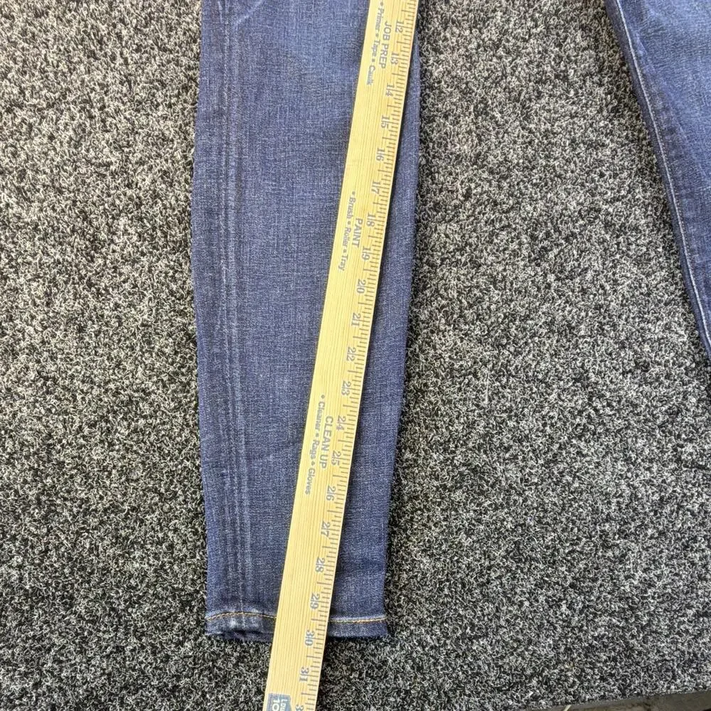 J.Crew Women’s Dark Wash Blue Toothpick Skinny High Rise Stretch 5-Pocket 29